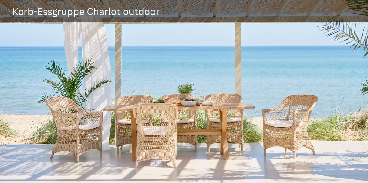 Korb-Essgruppe Charlot outdoor