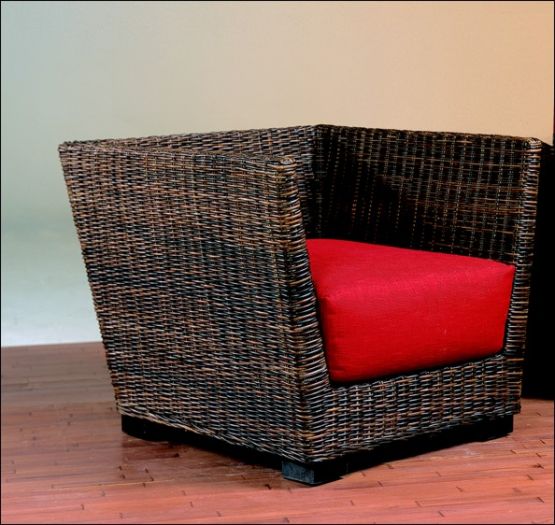 Rattansofa, Korbsofa, Schlafsofa Enrico