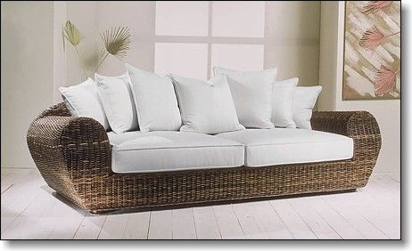 Rattansofa Revue - Premium Qualitt aus Italien