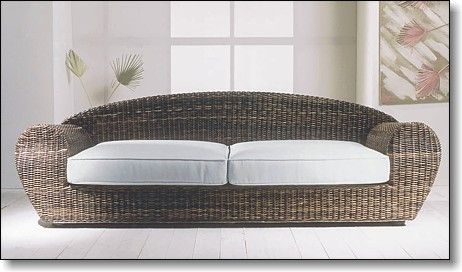 Rattansofa Revue - Premium Qualitt aus Italien