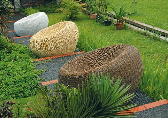 Rattansessel Sfera indoor