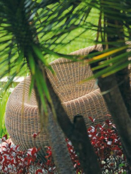 Rattansessel Sfera indoor