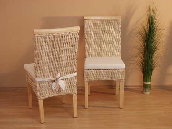 Rattanstuhl 2er Set 8361