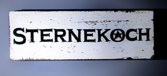 Deko Tafel, Wall-Art, Sternekoch