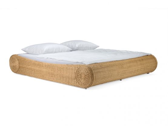 Rattanbett Ibiza  - Made in Italy