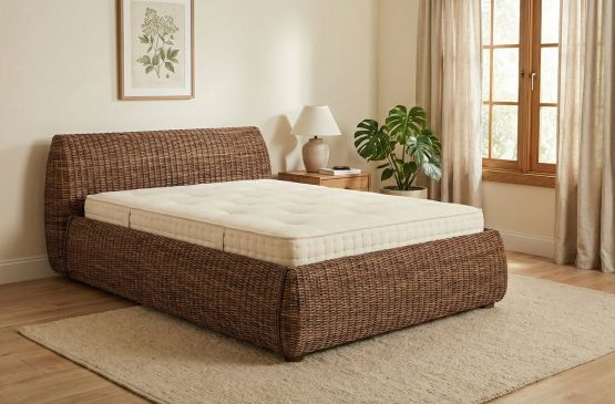 Rattanbett, Korbbett Mango - edle Verarbeitung, Premiumqualit�t aus Italien