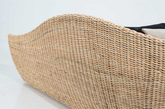 Rattan-Recamiere Retro