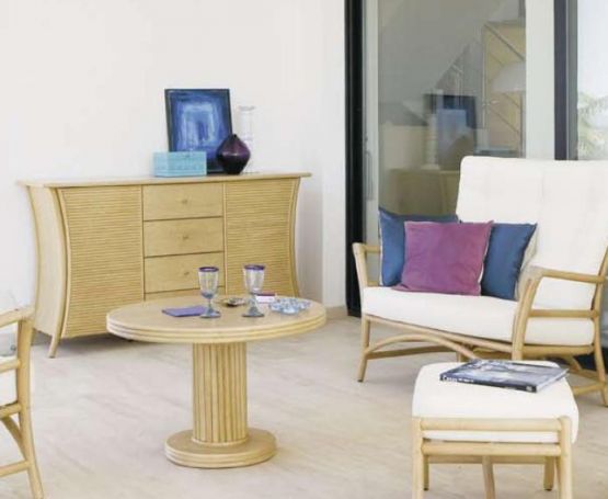 Rattan Sideboard Kommode Sierra