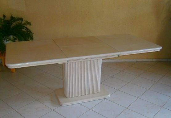 Auszugtisch Rattan eckig