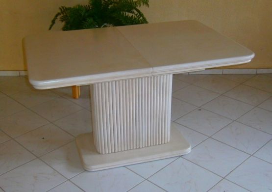 Auszugtisch Rattan eckig