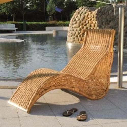 Sonnenliege  Rattan-Liegestuhl, Wellnessliege K 105
