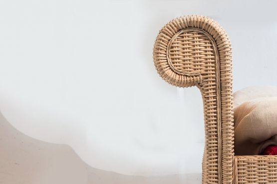 Rattanbett Prof. Brown