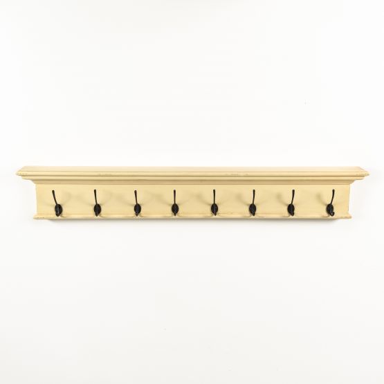 D161H - 8 Haken Wandgarderobe