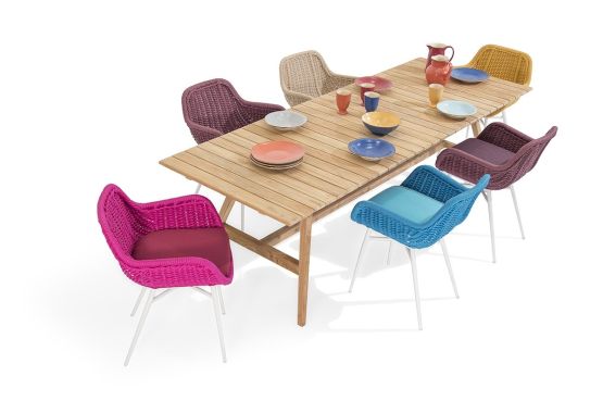 Armlehnstuhl Coco outdoor Rope