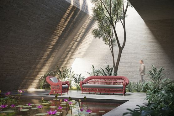 2-Sitzer Sofa Joy outdoor Rope