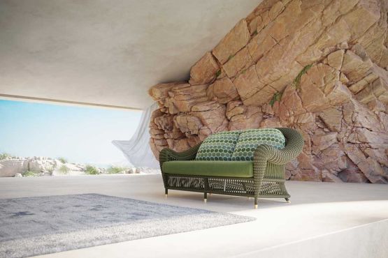 3-Sitzer Sofa Joy outdoor Rope