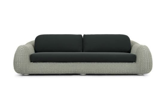 3-Sitzer Sofa Mandarin outdoor Rope