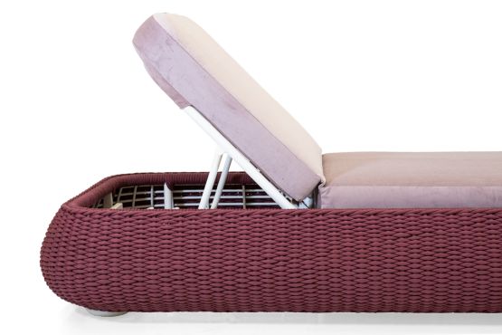 Sonnenliege Perle outdoor Rope