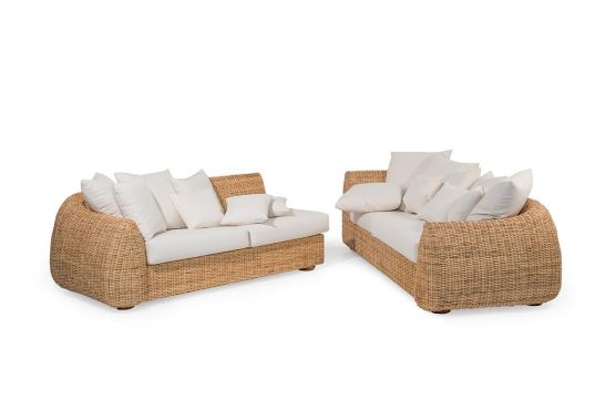 Rattan Ecksofa Mango indoor