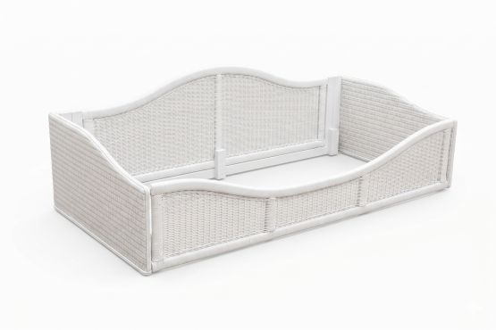 Davos Bettsofa  wei�  100 x 200 cm mit Matratze