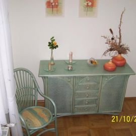 Rattan - Sideboard, Kommode Art. 50913