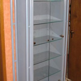 Rattanschrank, Vitrine Art. 929