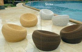 Rattansessel Sfera indoor