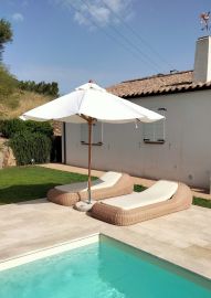 Rattanliege Sonnenliege , Lounge Ciabatta