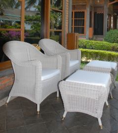 Rattan-Sitzgarnitur Consueto outdoor