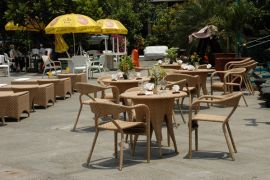 Rattan-Gartenstuhl Theo