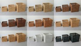 Regalkorb Wiener Geflecht -Wunschma-