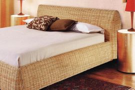 Rattanbett, Korbbett Mango - edle Verarbeitung, Premiumqualit�t aus Italien