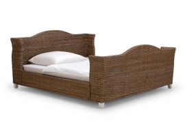 Rattanbett Velen 180 x 200 cm