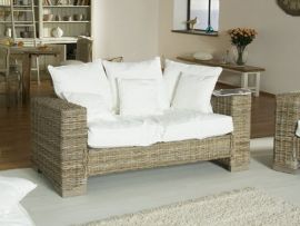 Sofa Mallorca 2-Sitzer Kubu grau
