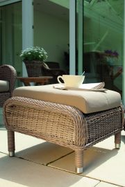 Richmond Sessel mit Hocker  outdoor