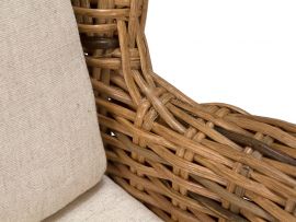 Kinder Ohrensessel Bambino mit Hocker