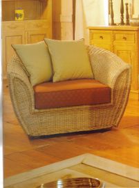 Rattansessel Retro