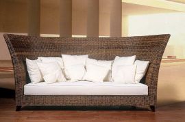 Rattansofa Oversize