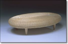 Rattan Couchtisch Vivaldi