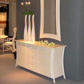 Rattan Sideboard Kommode Sierra