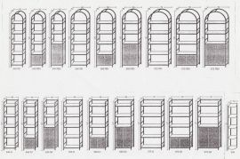 Rattan Regalsystem /5 Ablagen