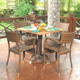 Rattan Outdoor-Sitzgruppe Anggrek