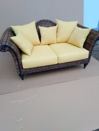 Rattansofa Mendelssohn - Sonderpreis