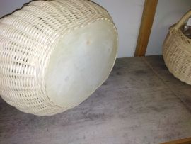 Einkaufskorb oval - leichter Holzboden -Deutsche Handarbeit