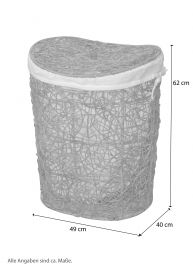 Wschekorb/Rattankorb