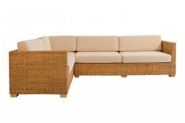 Rattan-Ecksofa Breton