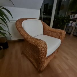Korbsessel Consueto over bondoot inkl Polster