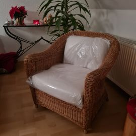 Korbsessel Consueto over bondoot inkl Polster