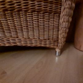 Korbsessel Consueto over bondoot inkl Polster