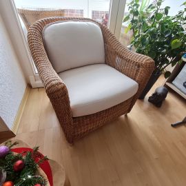 Korbsessel Consueto over bondoot inkl Polster